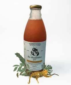 botella de kombucha la jaguara, Bogota, Colombia